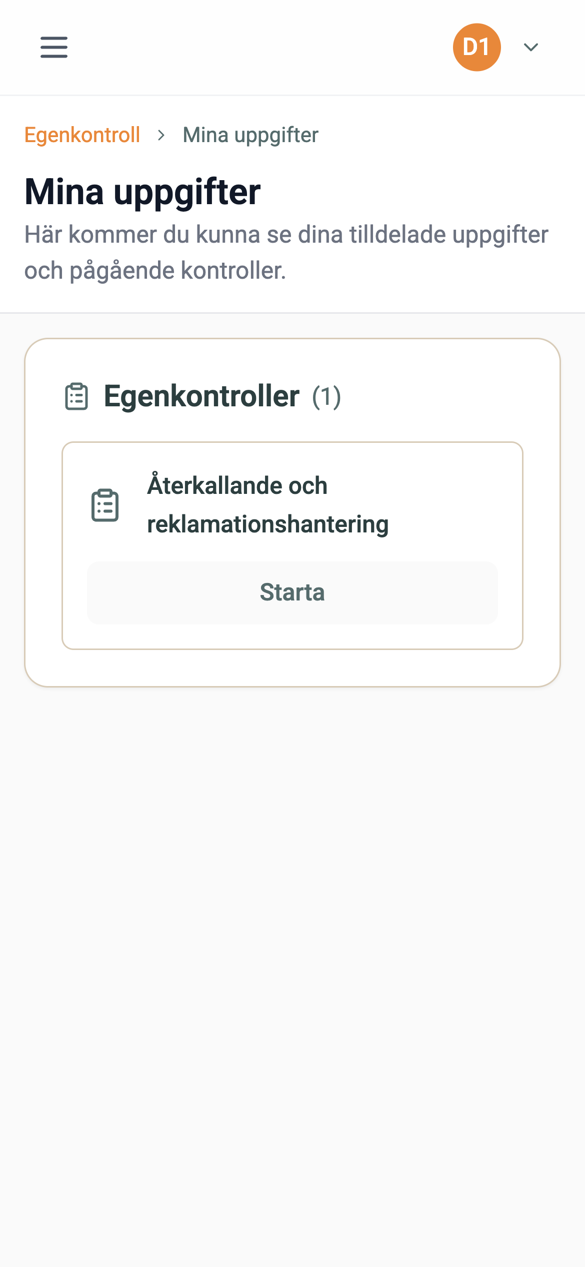 Mina uppgifter – mobilvy